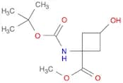 Cyclobutanecarboxylic acid,1-[[(1,1-dimethylethoxy)carbonyl]amino]-3-hydroxy-, methyl ester