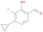 4-Cyclopropyl-3-fluoro-2-hydroxybenzaldehyde