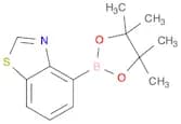 4-(TETRAMETHYL-1,3,2-DIOXABOROLAN-2-YL)-1,3-BENZOTHIAZOLE