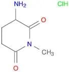 3-Amino-1-methylpiperidine-2,6-dione hydrochloride