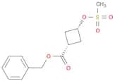 benzyl (1s,3s)-3-(methanesulfonyloxy)cyclobutane-1-carboxylate