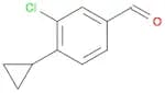 3-Chloro-4-cyclopropylbenzaldehyde