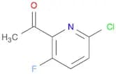 1-(6-chloro-3-fluoropyridin-2-yl)ethan-1-one