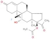 Pregn-4-ene-3,20-dione, 17-(acetyloxy)-9-fluoro-11-hydroxy-, (11b)-