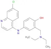 Phenol, 4-[(7-chloro-4-quinolinyl)amino]-2-[(diethylamino)methyl]-