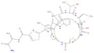 4-Thiazolecarboxamide,N-[1-(aminocarbonyl)ethenyl]-2-[(11S,14Z,21S,23S,29S)-14-ethylidene-9,10,11,…