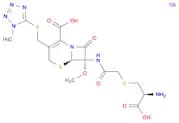 5-Thia-1-azabicyclo[4.2.0]oct-2-ene-2-carboxylic acid,7-[[[(2-amino-2-carboxyethyl)thio]acetyl]ami…