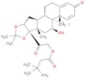Pregna-1,4-diene-3,20-dione,21-(3,3-dimethyl-1-oxobutoxy)-9-fluoro-11-hydroxy-16,17-[(1-methylethy…