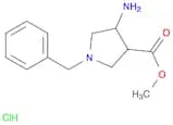 Methyl 4-amino-1-benzylpyrrolidine-3-carboxylate hydrochloride