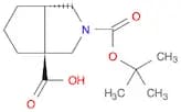 (3aS,6aS)-2-[(tert-butoxy)carbonyl]-octahydrocyclopenta[c]pyrrole-3a-carboxylic acid