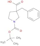 3-benzyl-1-[(tert-butoxy)carbonyl]pyrrolidine-3-carboxylic acid