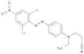 3-[4-[(2,6-dichloro-4-nitrophenyl)diazenyl]-N-ethylanilino]propanenitrile