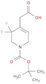 2-(1-(tert-Butoxycarbonyl)-3,3-difluoro-1,2,3,6-tetrahydropyridin-4-yl)acetic acid