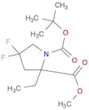 1-tert-Butyl 2-Methyl 2-ethyl-4,4-difluoropyrrolidine-1,2-dicarboxylate