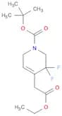 tert-Butyl 4-(2-Ethoxy-2-oxoethyl)-5,5-difluoro-5,6-dihydropyridine-1(2H)-carboxylate