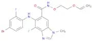 5-((4-Bromo-2-Fluorophenyl)Amino)-4-Fluoro-1-Methyl-N-(2-(Vinyloxy)Ethoxy)-1H-Benzo[D]Imidazole-6-…