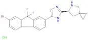 (S)-6-(5-(7-bromo-9,9-difluoro-9H-fluoren-2-yl)-1H-imidazol-2-yl)-5-azaspiro[2.4]heptane hydrochlo…