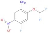 2-(Difluoromethoxy)-4-fluoro-5-nitroaniline