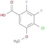 4-Chloro-2,3-difluoro-5-methoxybenzoic acid