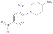 2-(4-Methyl-piperidin-1-yl)-5-nitro-phenylamine