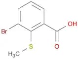 3-Bromo-2-(methylthio)benzoic acid