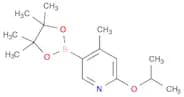 2-Isopropoxy-4-methyl-5-(4,4,5,5-tetramethyl-1,3,2-dioxaborolan-2-yl)pyridine
