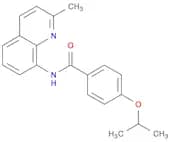 N-(2-methylquinolin-8-yl)-4-propan-2-yloxybenzamide