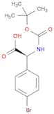 (S)-2-(4-Bromophenyl)-2-((Tert-Butoxycarbonyl)Amino)Acetic Acid