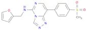 N-(furan-2-ylmethyl)-8-(4-methylsulfonylphenyl)-[1,2,4]triazolo[4,3-c]pyrimidin-5-amine