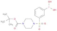 (3-((4-(tert-Butoxycarbonyl)piperazin-1-yl)sulfonyl)phenyl)boronic acid