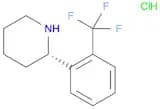 (2S)-2-[2-(TRIFLUOROMETHYL)PHENYL]PIPERIDINE HYDROCHLORIDE