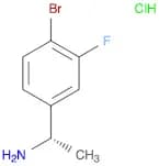 (1S)-1-(4-BROMO-3-FLUOROPHENYL)ETHYLAMINE HYDROCHLORIDE