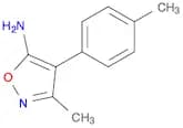 3-methyl-4-(4-methylphenyl)-1,2-oxazol-5-amine