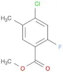 Methyl 4-chloro-2-fluoro-5-methylbenzoate