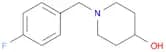 1-[(4-fluorophenyl)methyl]piperidin-4-ol