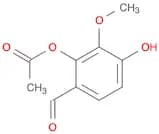6-Formyl-3-hydroxy-2-methoxyphenyl acetate