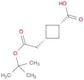 cis-3-[2-(tert-Butoxy)-2-oxoethyl]cyclobutanecarboxylic Acid