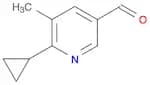 6-Cyclopropyl-5-methylnicotinaldehyde