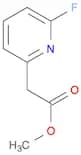 Methyl 2-(6-fluoropyridin-2-yl)acetate