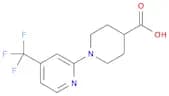1-[4-(Trifluoromethyl)-2-pyridyl]piperidine-4-carboxylicAcid