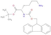 (S)-tert-Butyl 2-((((9H-fluoren-9-yl)methoxy)carbonyl)amino)-6-aminohexanoate