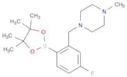 4-Fluoro-2-[(4-methyl-1-piperazinyl)methyl]phenylboronicAcidPinacolEster