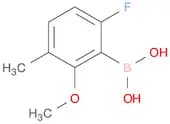 (6-Fluoro-2-methoxy-3-methylphenyl)boronic acid
