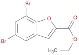 ETHYL 5,7-DIBROMO-1-BENZOFURAN-2-CARBOXYLATE