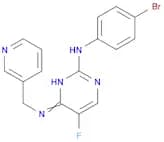 N2-(4-Bromophenyl)-5-fluoro-N4-(pyridin-3-ylmethyl)pyrimidine-2,4-diamine