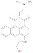 2-(2-(dimethylamino)ethyl)-6-((2-hydroxyethyl)amino)-1H-dibenzo[de,h]isoquinoline-1,3(2H)-dione