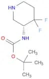 (R)-tert-butyl (4,4-difluoropiperidin-3-yl)carbamate