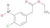 ethyl 2-(4-chloro-3-nitrophenyl)acetate