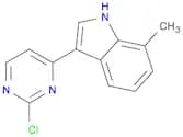 3-(2-chloropyrimidin-4-yl)-7-methyl-1H-indole