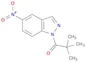 2,2-dimethyl-1-(5-nitro-1H-indazol-1-yl)propan-1-one